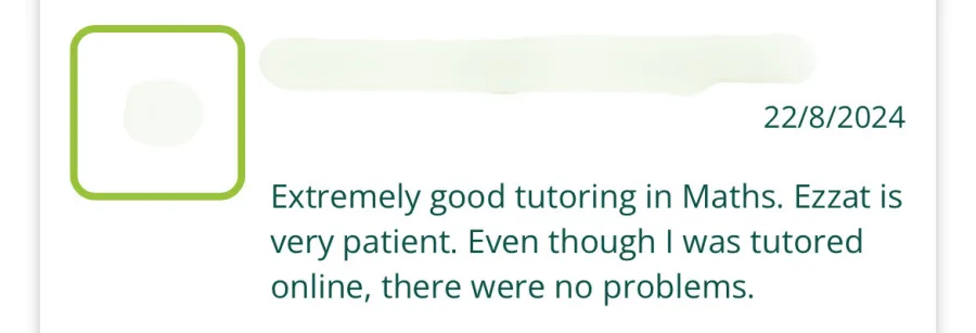 Review from a student about GCSE Maths