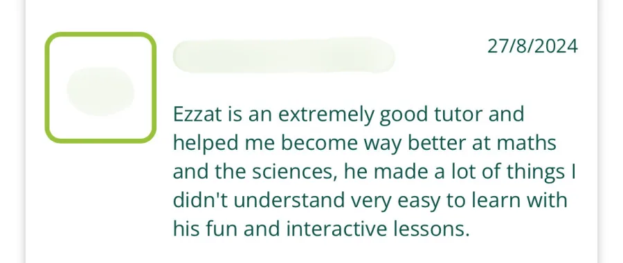 Review from a parent about booking more sessions
